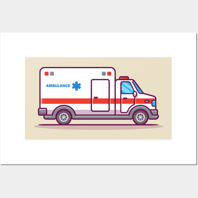 Ambulance Wall Art by Catalyst Labs